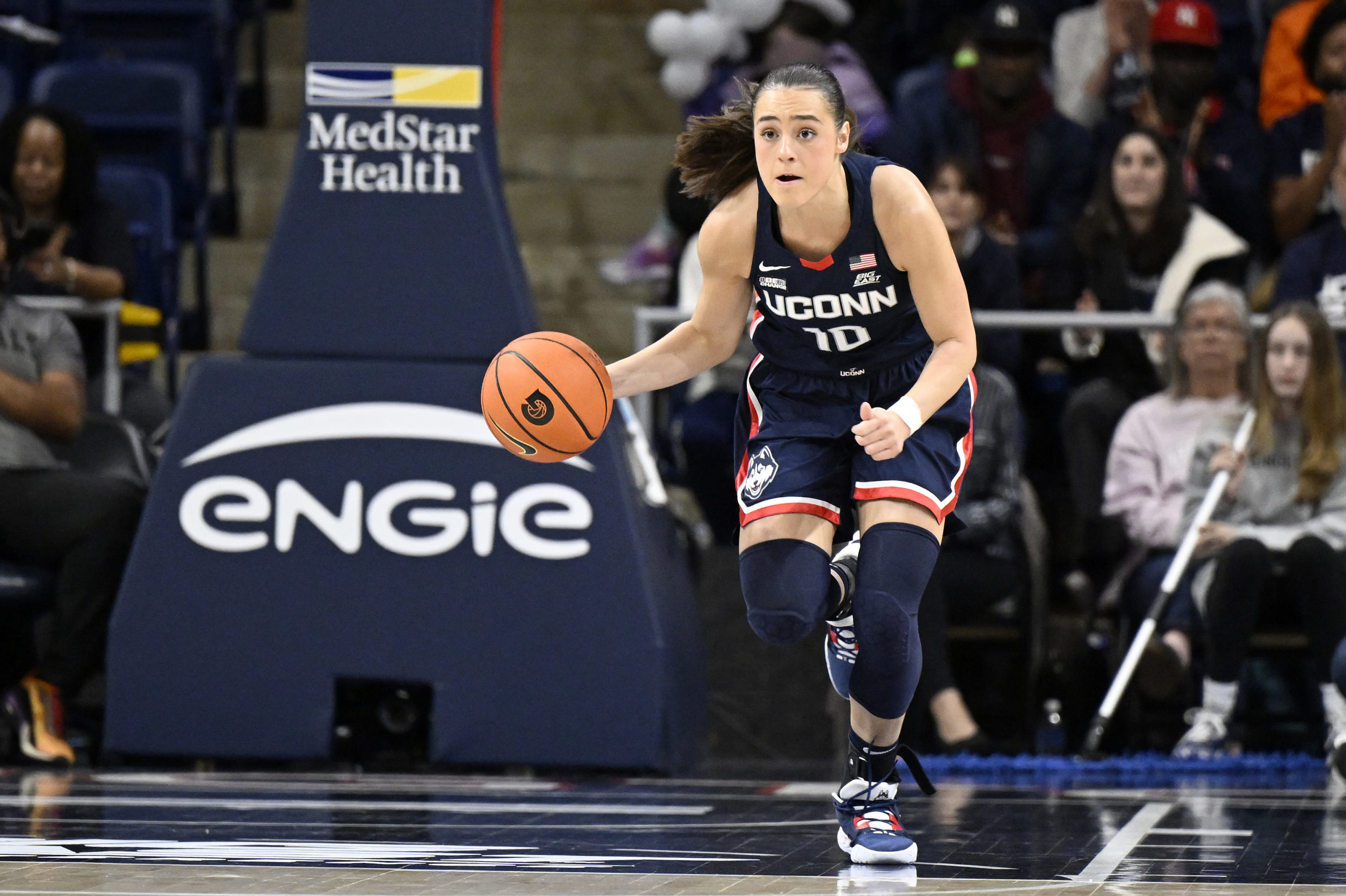 Nika Muhl continues to rise up UConn's record books despite grueling ...